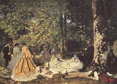 Claude Monet Dejeuner sur l'herbe(study) (nn02)